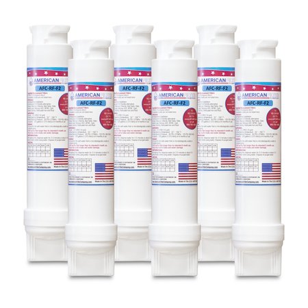 AFC Brand AFC-RF-F2, Compatible to Frigidaire EPTWFU01 Refrigerator Water Filters (6PK) Made by AFC -  AMERICAN FILTER CO, EPTWFU01-AFC-RF-F2-6-93679